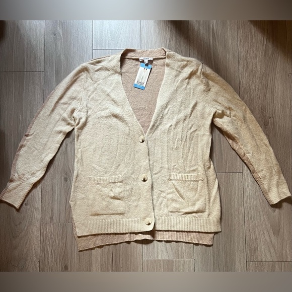BB Dakota Steve Madden color block cardigan size L - Picture 1 of 8